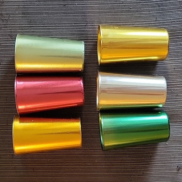 Vintage Bascal Aluminum Tumblers (6). - Picture 1 of 4